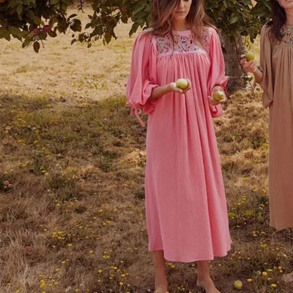 Christy Dawn Jillian Dress in Rosa - Picture 2 of 15